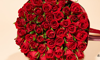 赤バラ50本花束