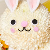 黄色の花うさぎ