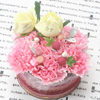 プリ花のフラワーケーキ　ストロベリー