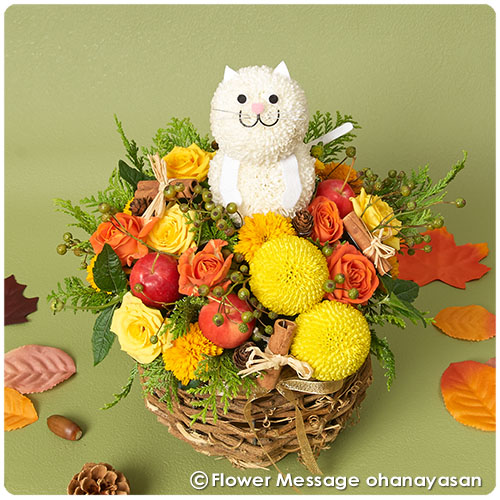花ねこmini・秋のさんぽみち