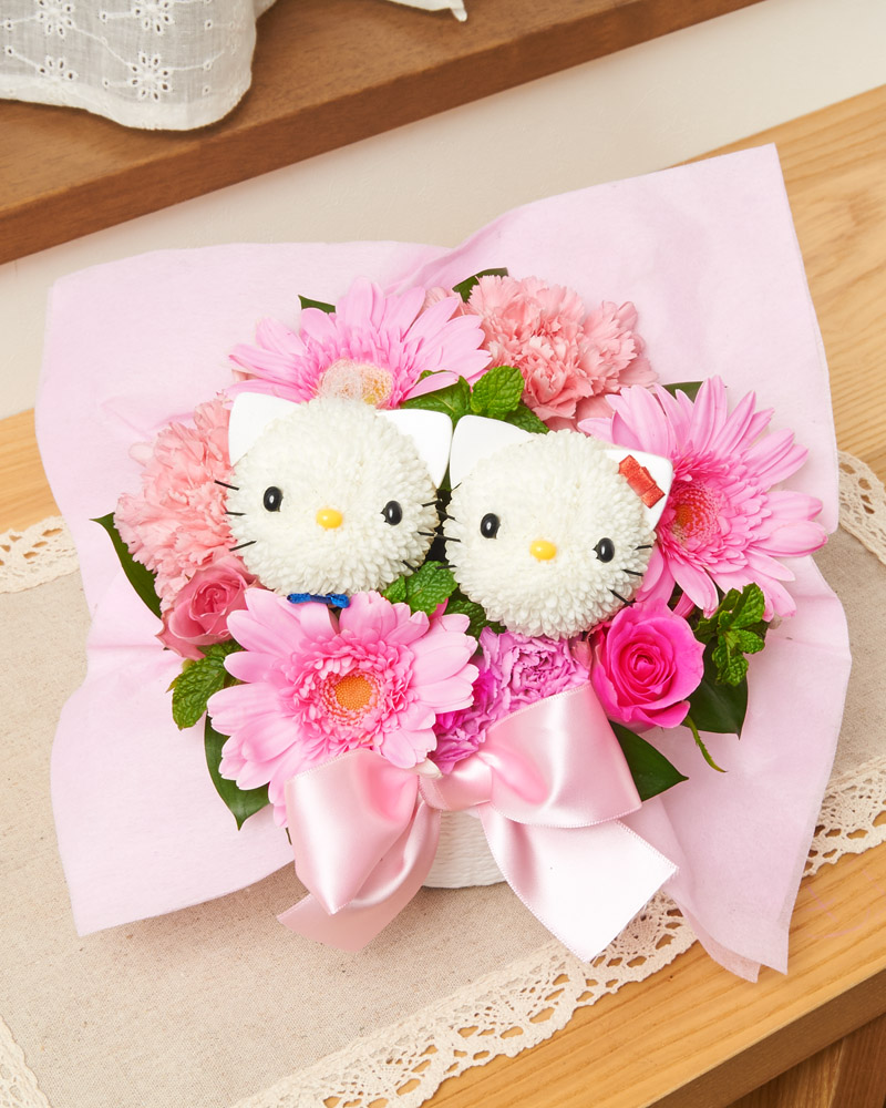 ハローキティのお花屋さん Hello Kittyの花 フラワーギフトの通販はお花屋さん